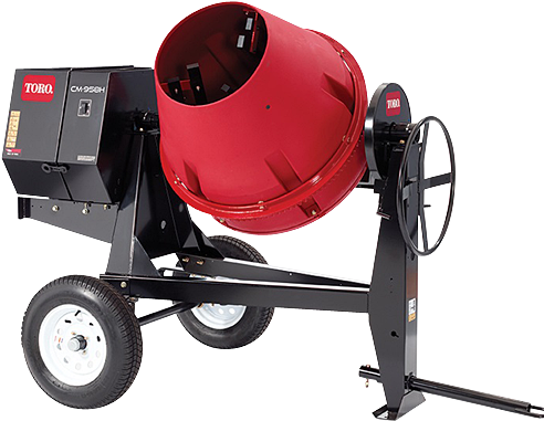Inolec Repairs And Cleans Your Toro Tools & Equipment - Concrete Mixer (500x500), Png Download
