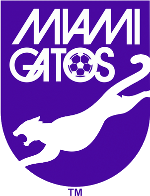 Miami Gatos Logo - Miami Gatos (326x413), Png Download