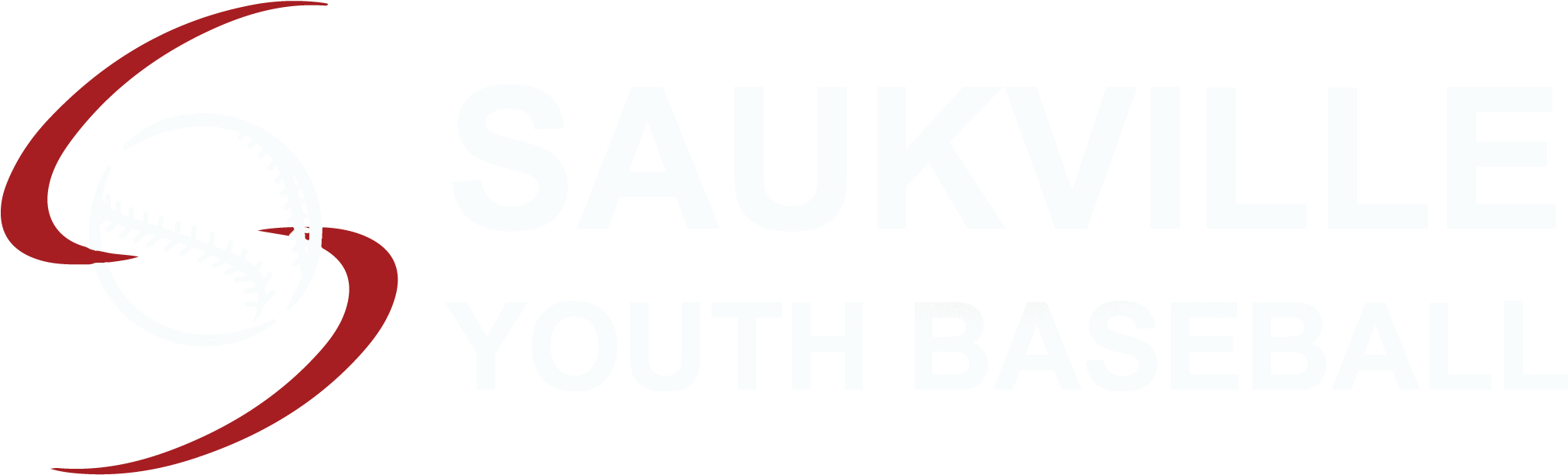 Saukville Youth Baseball Logo - Badge (2119x702), Png Download