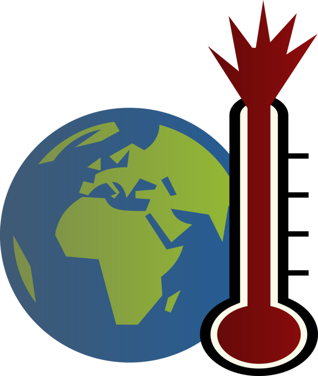 Global Warming Climate Change Computer Icons Greenhouse - Clip Art Global Warming (635x750), Png Download
