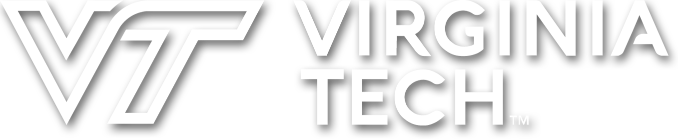 Virginia Tech - Virginia Tech White Logo (1357x278), Png Download