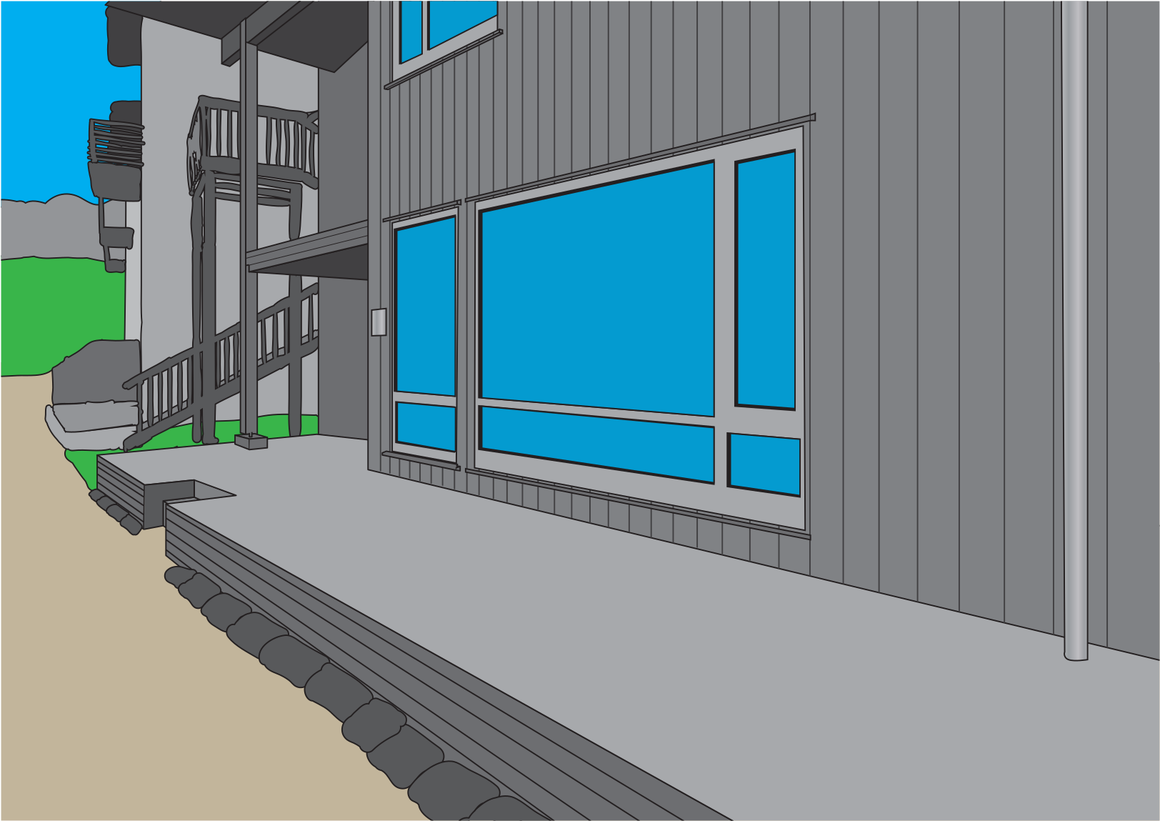 Open - Apartment (2000x2166), Png Download