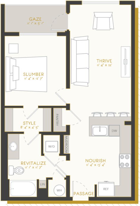 When Seeking A New Apartment, Especially In An Urban - Alexan Cherry Creek (1024x1024), Png Download