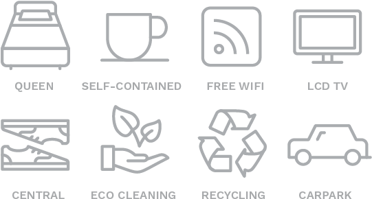 One-bed Icons Updated - Icon (684x301), Png Download