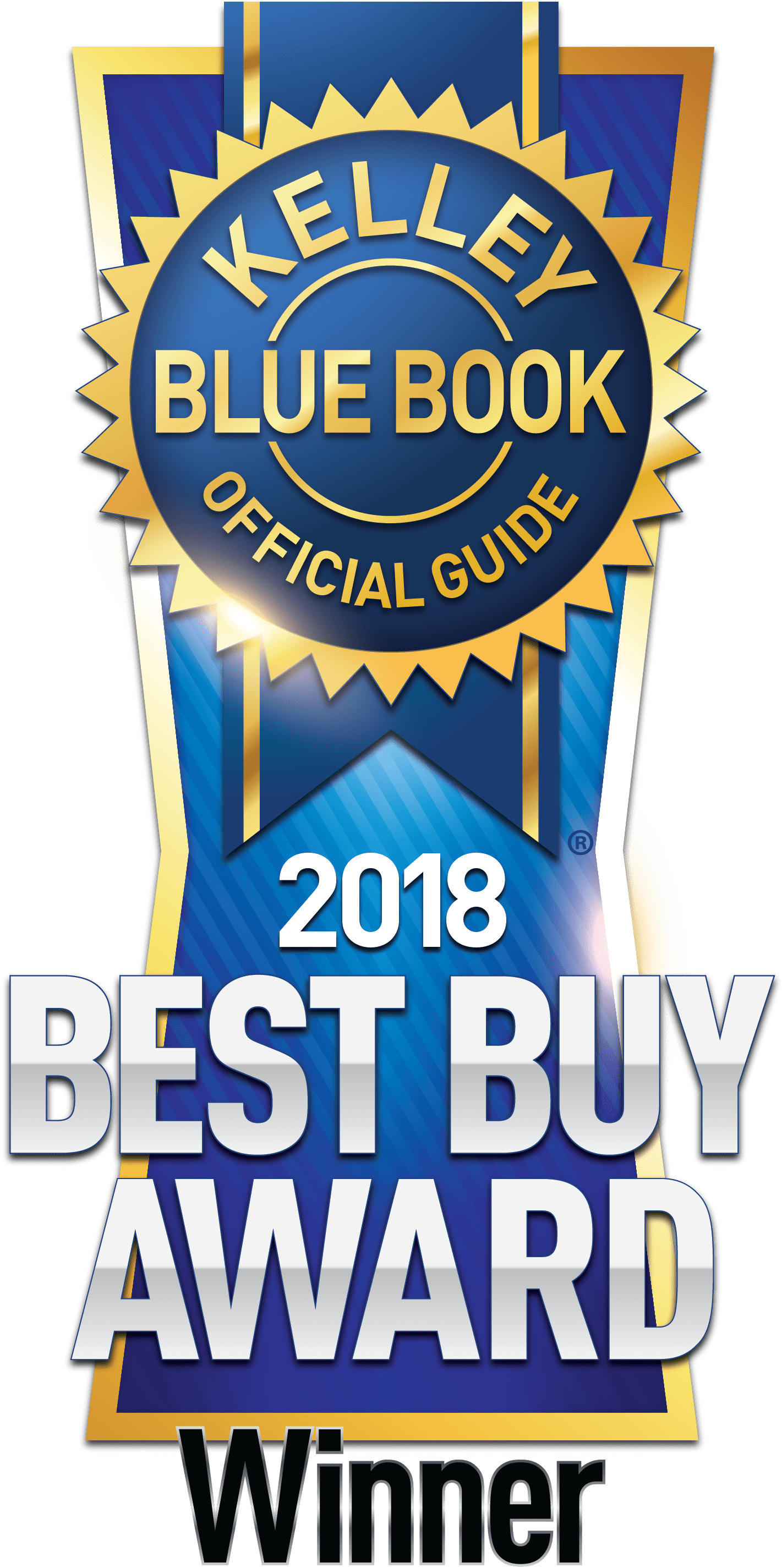 Bba Logo Winner Vert - Kelley Blue Book Consumer Guide Used Car Edition: Co (1726x2925), Png Download