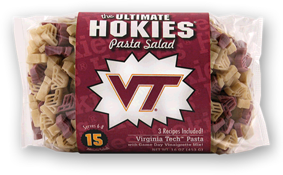 Virginia Tech Hokies Pasta Salad - Mississippi Pasta (600x450), Png Download