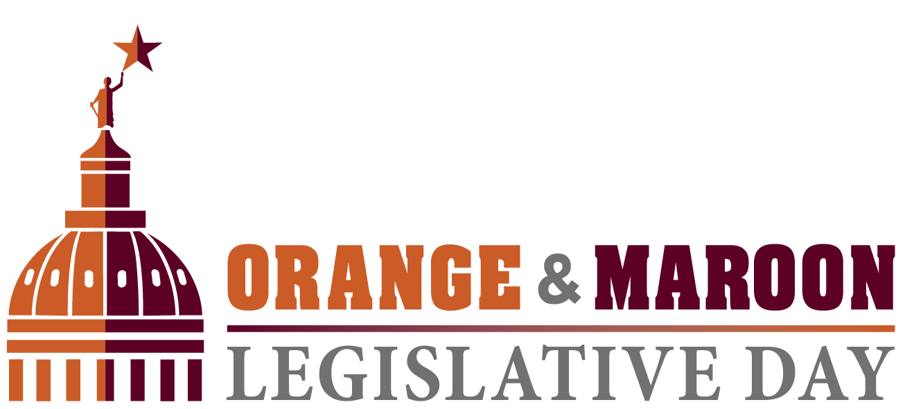 Orange & Maroon Legislative Day - The Association Of Former Students (1306x591), Png Download