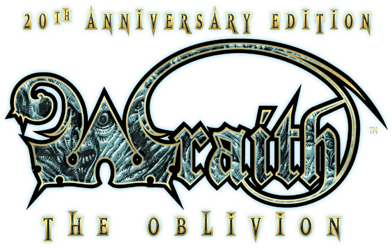 Greetings From Beyond The Veil, Ghostly And Ghastly - Wraith The Oblivion 20th Anniversary Edition (766x488), Png Download