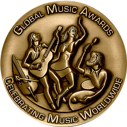 Global Music Awards Honoree - Global Music Awards Bronze Medal (450x435), Png Download
