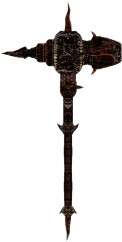 Oblivion Daedricwarhammer - Oblivion Warhammer (359x479), Png Download