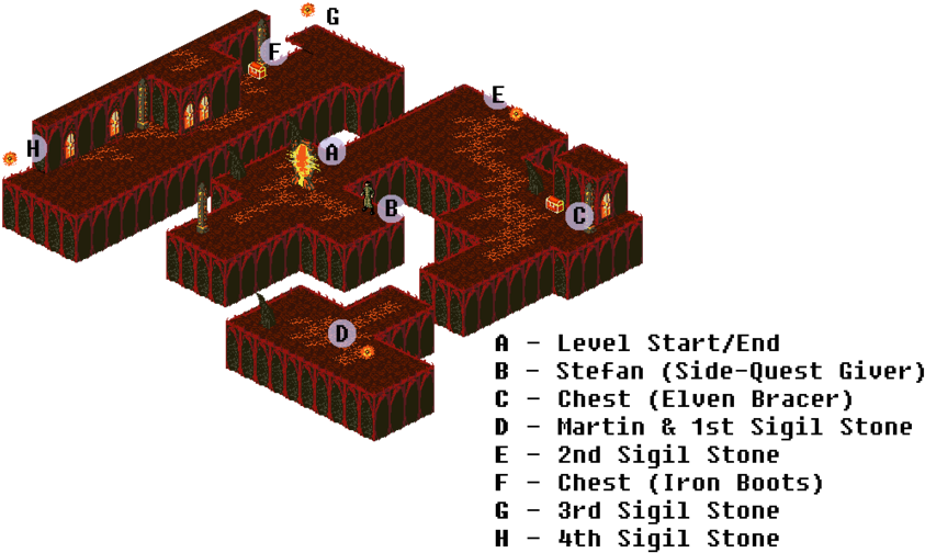 Om Map Kvatch Oblivion Gate - Kvatch Oblivion Gate Map (900x546), Png Download