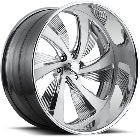 6 Lug Bel-air - 6 Lug 24 Inch Rims (500x500), Png Download