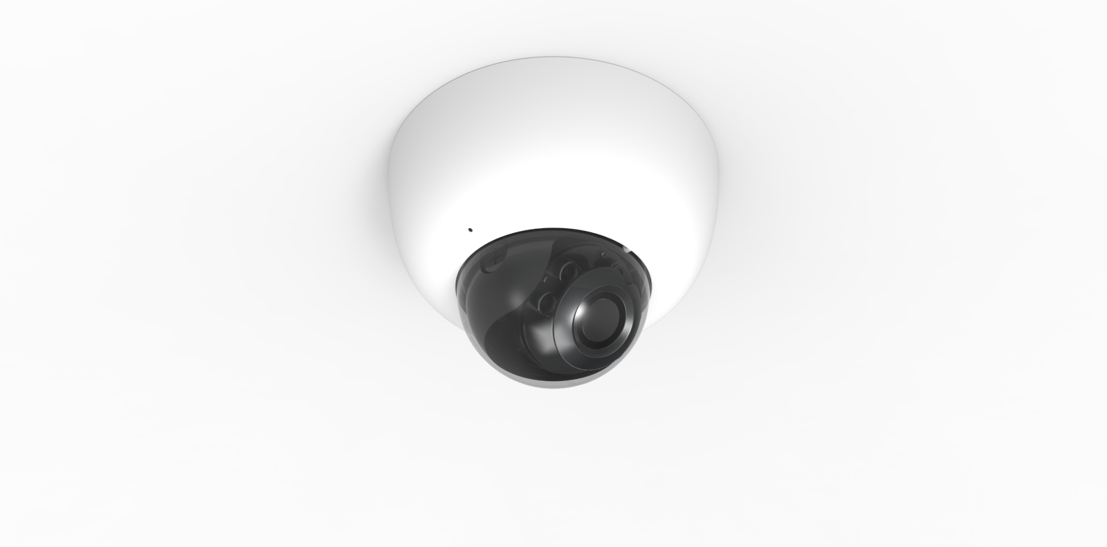 Meraki Mv21 Security Camera - Ceiling (1600x791), Png Download