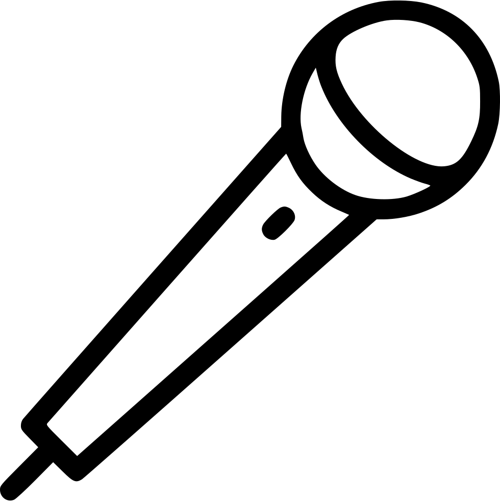 Audio Microphone Recording Studio - Vector Graphics (980x982), Png Download