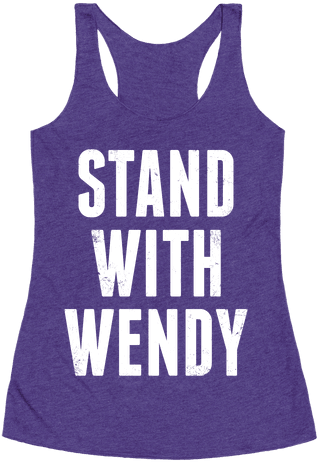 Stand With Wendy Racerback - Funny Arriba Abajo Al Centro Pa Dentro (484x484), Png Download