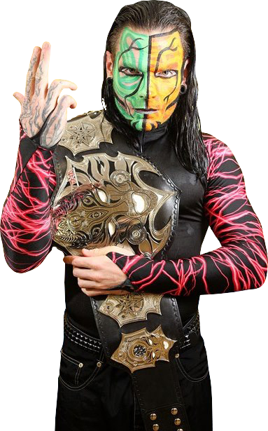I Think It's Safe To Assume He Bought All These - Jeff Hardy Tna World Champion (383x615), Png Download