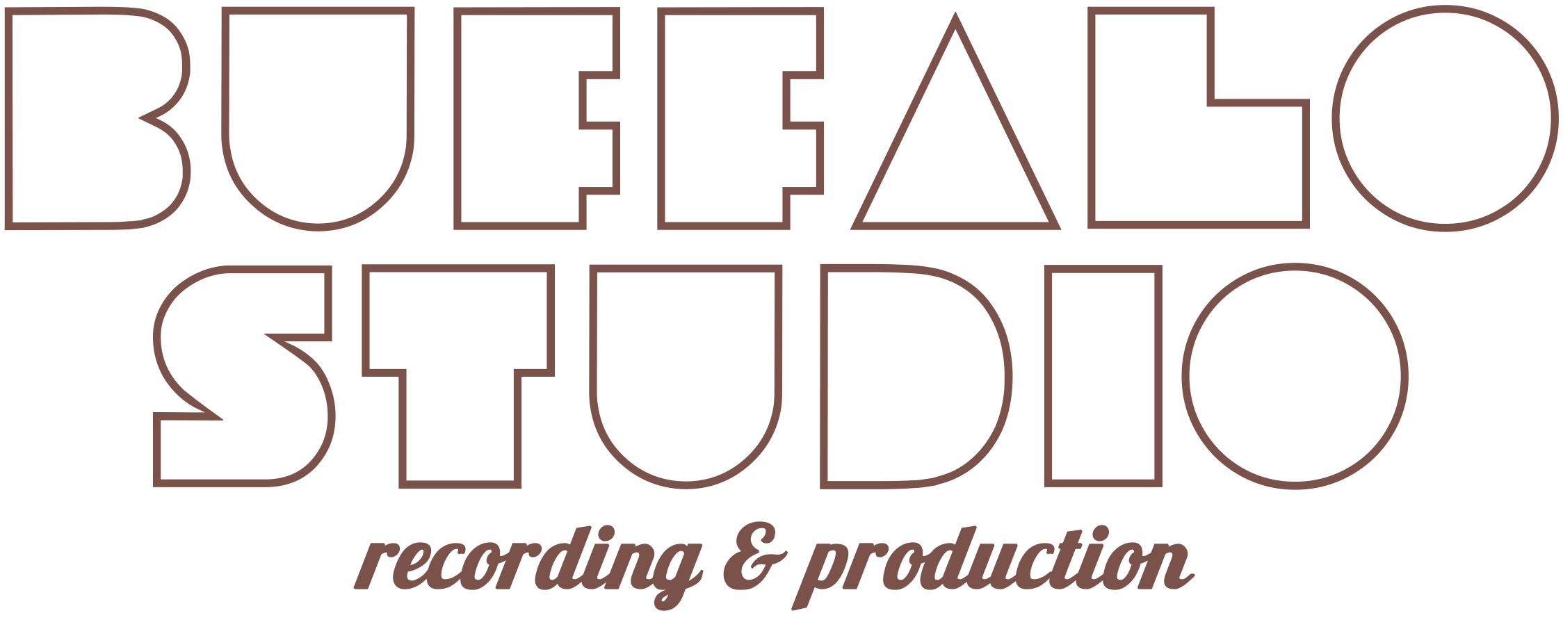 Buffalo Recording Studio - Tan (2480x1089), Png Download