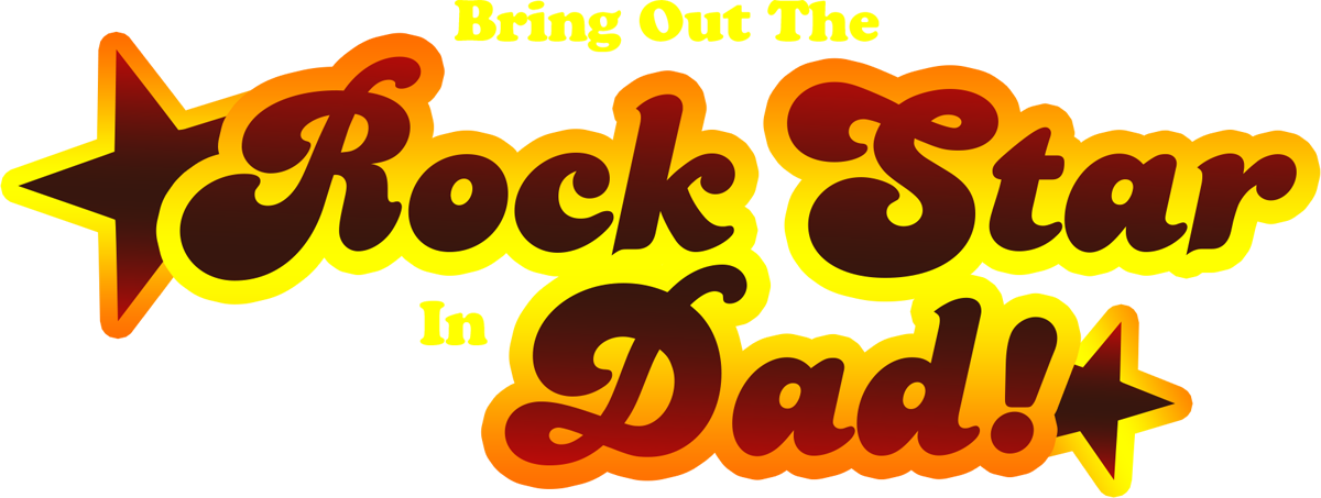 Bring Out The Rock Star In Dad - Father's Day Rock Star (1200x453), Png Download
