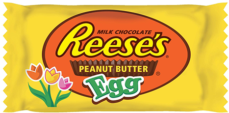 Reese's Peanut Butter Egg - Reese's Peanut Butter Cups (500x500), Png Download