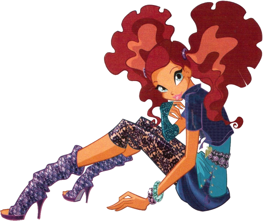 Layla Rockstar Png By Hazmanot-azarim - Winx Club Rock Layla (903x758), Png Download