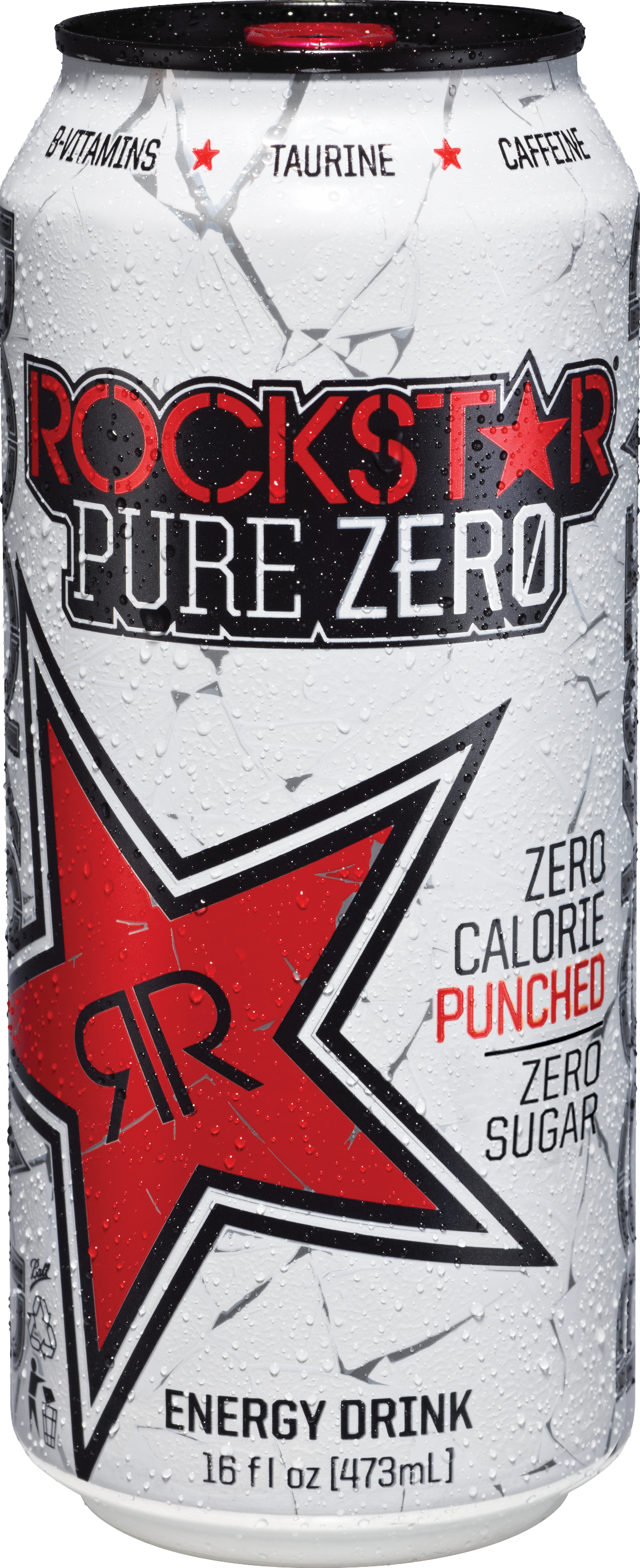 Rockstar Pure Zero Punched (1121x2746), Png Download