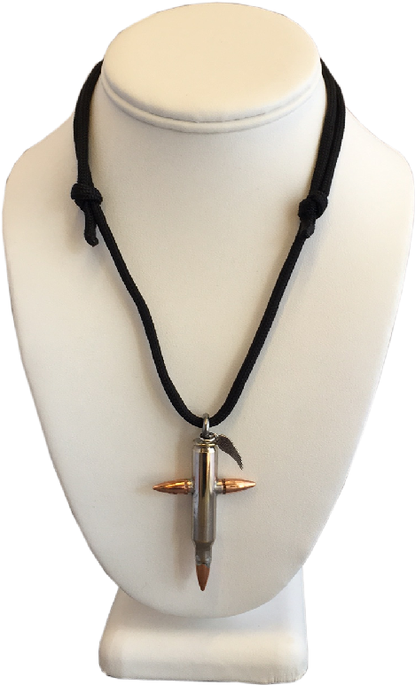Rick Patterson Cross Bullet Accessory - Cross Necklace (800x800), Png Download