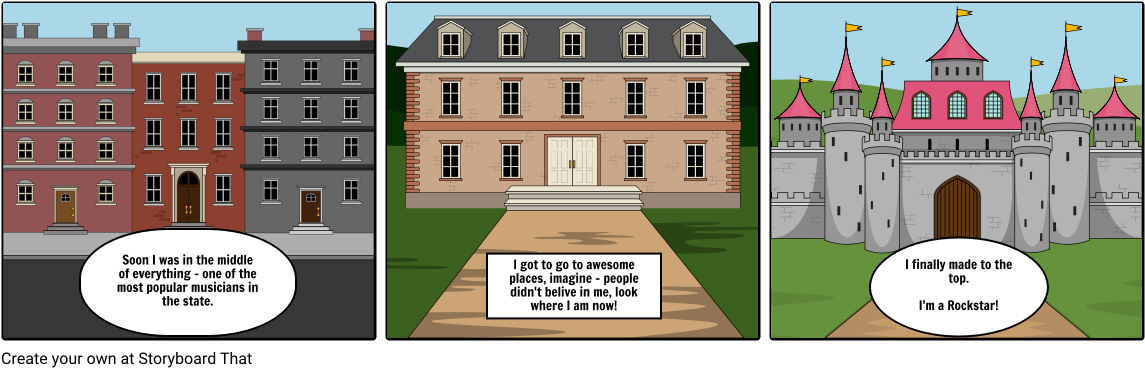 Rockstar - Castle (1164x385), Png Download