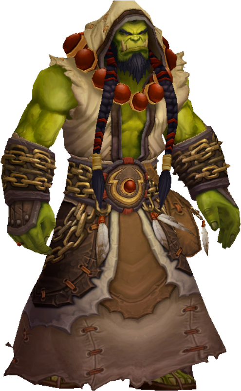 Ripped By Me Fully Animated - Thrall (800x800), Png Download