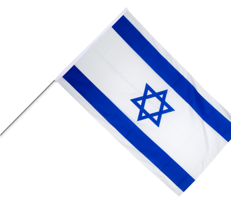 Israel Flag (750x749), Png Download