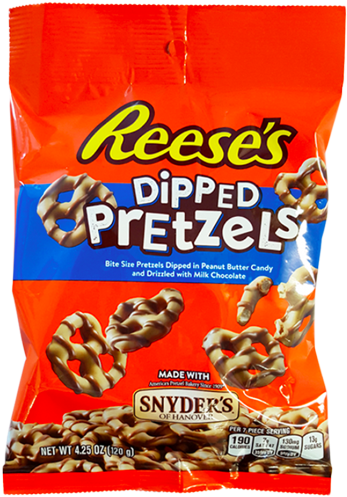Reese's Covered Pretzels (604x500), Png Download