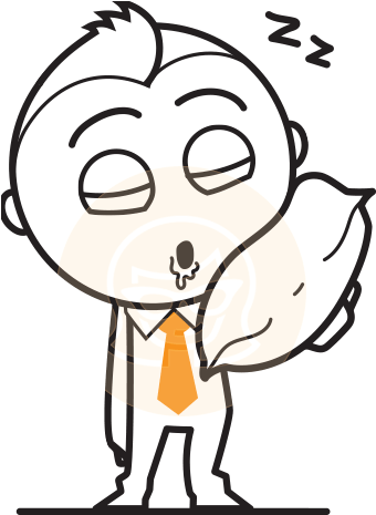 Outline Vector Cartoon Character Outline Vector Cartoon - Character (457x464), Png Download