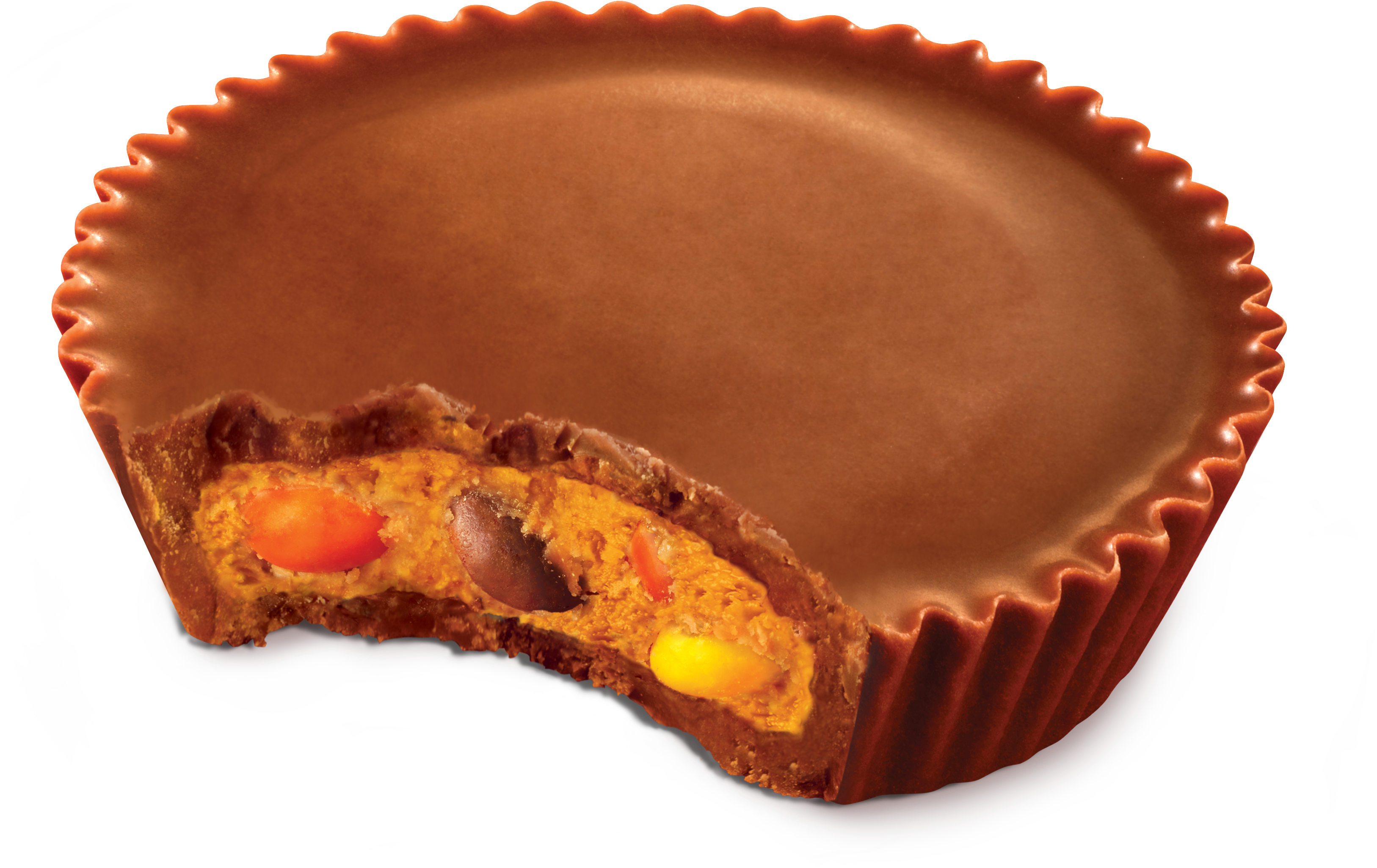 Reese's, Peanut Butter Cups With Pieces Chocolate Candy, - Reese's Peanut Butter Cups - 36 Ct (3780x2764), Png Download