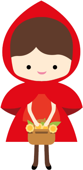 Little Red Riding Hood By Redrose 4u - Red Riding Hood Clip Art (384x600), Png Download