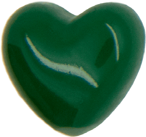 Heart Green Pin, 3d - Heart Green 3d Png (600x600), Png Download