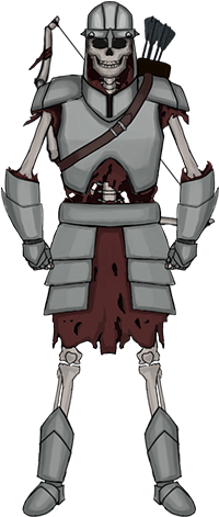 3) Thrall (magic Melee) - Breastplate (260x490), Png Download