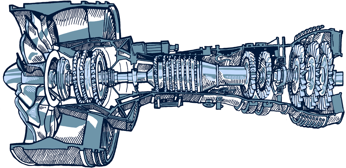Turbine - Assault Rifle (1480x978), Png Download