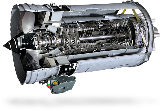 Br725 - Rolls Royce Br725 Engine (737x430), Png Download
