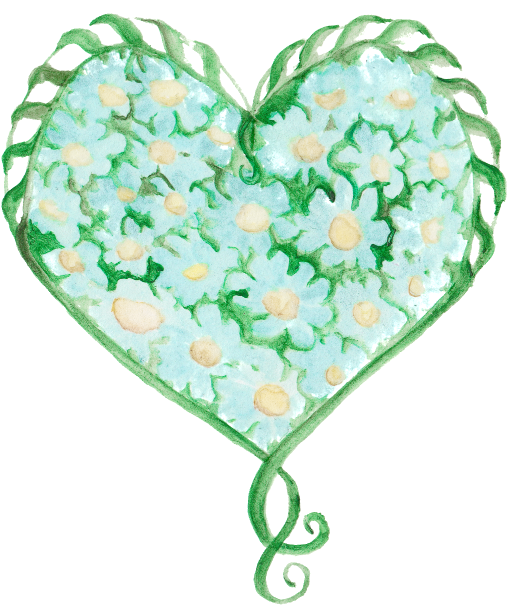 Hand Drawn Green Heart Pattern Transparent Love - Green (1024x1208), Png Download
