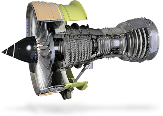 Engine Information Trent - Trent 500 (737x430), Png Download