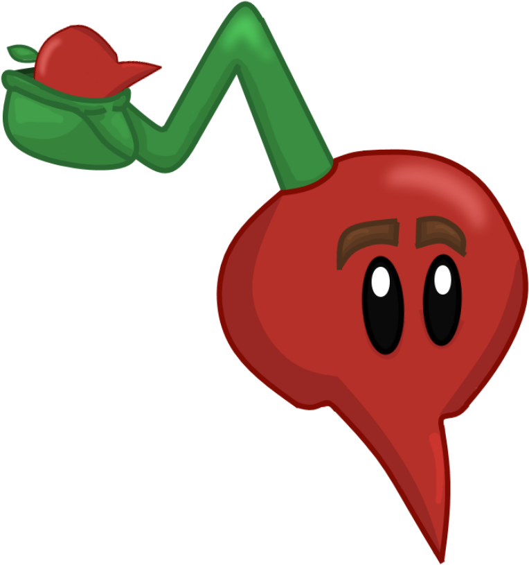 Radish-pult Hd - Pvz Radish (1000x896), Png Download
