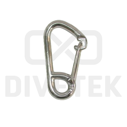 Divetek Carabiner Clip Standard - Carabiner (500x500), Png Download
