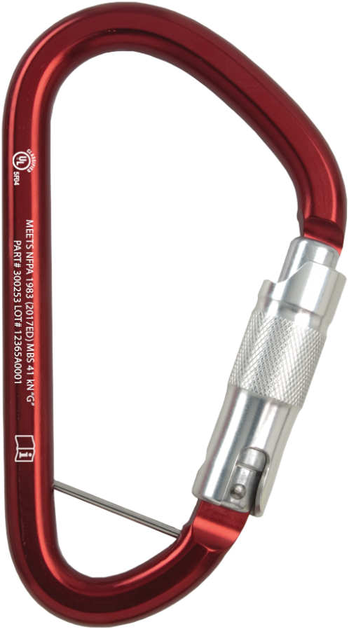 Proseries® Aluminum Key-lock Carabiners - Cmc Proseries Aluminum Key-lock Carabiners (744x1024), Png Download