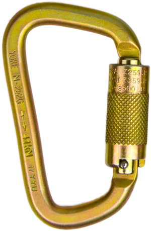 Carabiner (380x528), Png Download