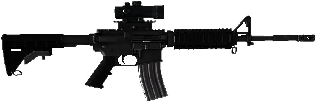 Alexandram4a1 Carabiner - Ar 15 (1205x463), Png Download