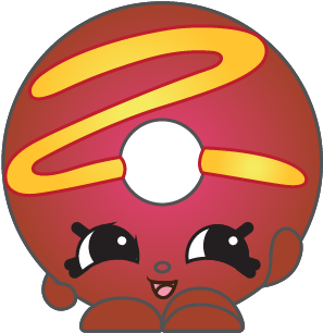 Doughnut Clipart Shopkins - Doughnut (400x400), Png Download