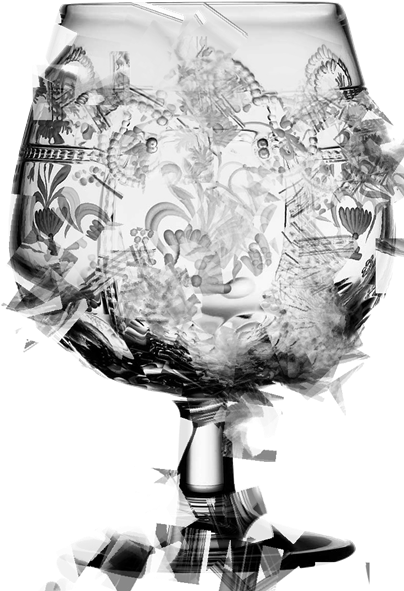 - - Varga Imperial Clear Brandy 5 In High 10 Oz (405x600), Png Download