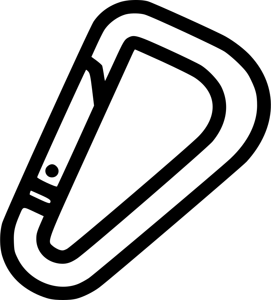 Carabiner Comments - Portable Network Graphics (886x980), Png Download