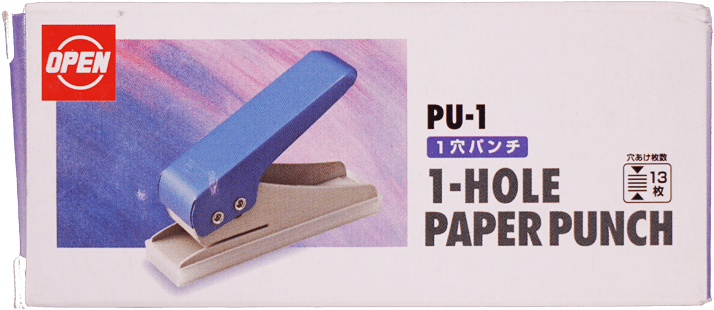 Open 1-hole Paper - Eyelet Puncher (800x800), Png Download