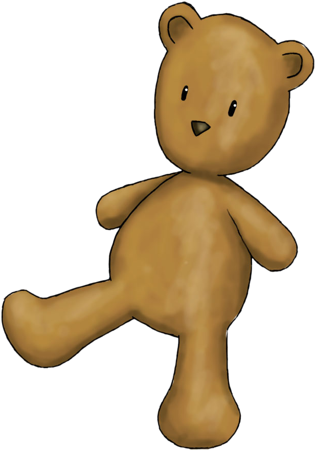 Teddy Bear Vintage Bear Clip Art Free File Cute Teddy - Teddy Bear Transparent Clipart (681x888), Png Download