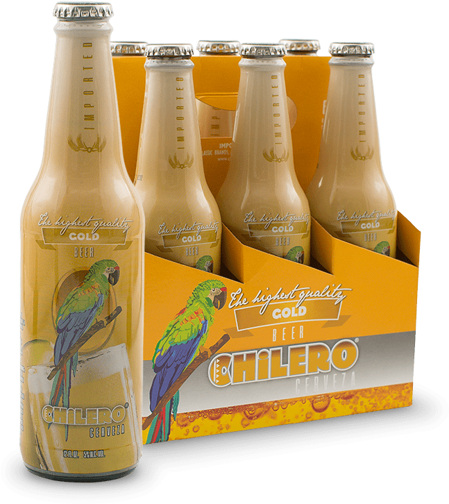 Chilero Gold - Cerveza Chilero (750x750), Png Download